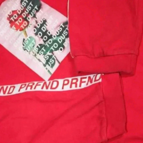 PROFOUND AESTHETIC | Men's Graphic Floral Long Sleeve T-Shirt Size Medium - Picture 7 of 7